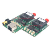 1 Analog Video over Fiber CVBS/TTL/SUBS/Ethernet Optical module transmiter receiver Singlemode Up 20Km